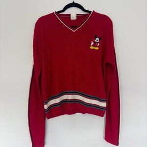 1998 MICKEY MOUSE VARSITY SWEATER